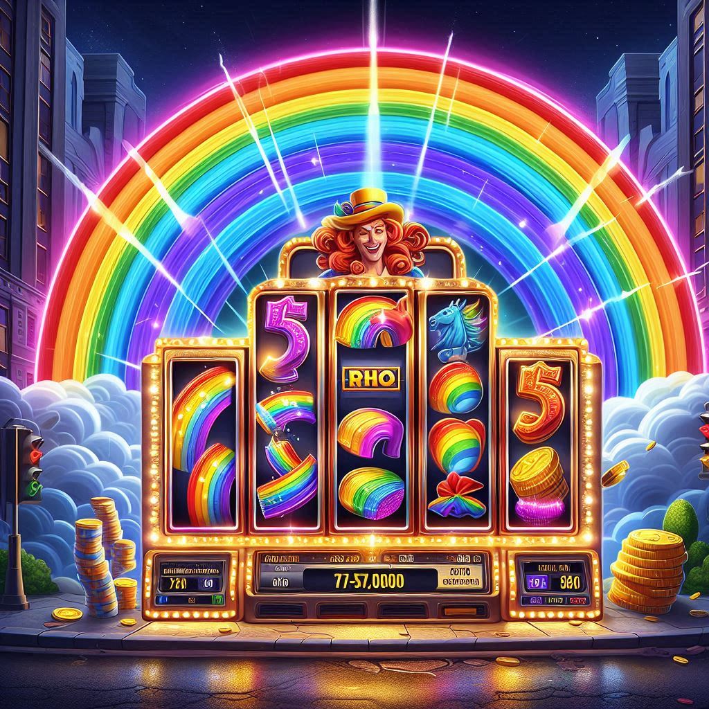 Gameplay Slot Rainbow Reels